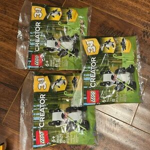 Lego panda bear 3 in 1